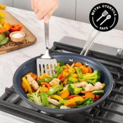 Guy Fieri's Flavortown 2-Quart Sauce Pan With Lid, Non-stick Cookware Without PFAS, PTFE, Or PFOA -Cookware Store GUEST a5c2bbd9 4d47 4554 afb7 1e50ed37e4b2 1