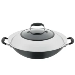 Anolon Advanced Home 14" Hard Anodized Nonstick Wok With Side Handle And Lid Onyx 27 Anolon Advanced Home 14" Hard Anodized Nonstick Wok With Side Handle And Lid Onyx -Cookware Store GUEST a6b9aaf1 57d0 46d6 94dd b79850fb8861