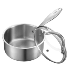 VEVOR 1.5 QT Saucepan, Stainless Steel Saucepan With Glass Lid, Multipurpose Nonstick Stainless Steel Small Cooking Sauce Pot, Silver 17 VEVOR 1.5 QT Saucepan, Stainless Steel Saucepan With Glass Lid, Multipurpose Nonstick Stainless Steel Small Cooking Sauce Pot, Silver -Cookware Store GUEST a6d172bb da21 4324 9b74 df308136dc67