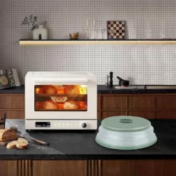 Itopfox 2 In 1 Silicone Microwave Splatter Cover & Mat, Multi-use Kitchen Trivet, Pot Holder, Drying & Baking Pad, Utensil Rest, Counter Protector 11 Itopfox 2 In 1 Silicone Microwave Splatter Cover & Mat, Multi-use Kitchen Trivet, Pot Holder, Drying & Baking Pad, Utensil Rest, Counter Protector -Cookware Store GUEST a6d585c5 5eca 43d3 a130 362892396c4b