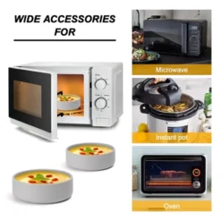 Itopfox Silicone Microwave Egg Cooker, 3 Pack Air Fryer Egg Molds, Individual Egg Cups For Sandwiches Breakfast - Grey -Cookware Store GUEST a89cd31c cf80 47ce 91d4 b8193b96a9c7