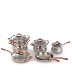 BergHOFF Ouro Gold 16Pc 18/10 Stainless Steel Cookware Set With Glass Lids 21 BergHOFF Ouro Gold 16Pc 18/10 Stainless Steel Cookware Set With Glass Lids -Cookware Store GUEST a94681c2 bf6b 4254 9ded 8742c7cc7fec