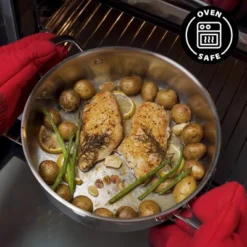 Guy Fieri's Flavortown 10-Piece Stainless Steel Cookware Set - Includes Frying Pans, Saucepans, Saute Pan And Stock Pot 13 Guy Fieri's Flavortown 10-Piece Stainless Steel Cookware Set - Includes Frying Pans, Saucepans, Saute Pan And Stock Pot -Cookware Store GUEST a9b3b6a2 3c9f 4191 971f c9a40a9f8976