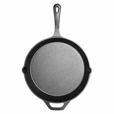 Lexi Home Pre Seasoned Cast Iron Frying Pan 8 Lexi Home Pre Seasoned Cast Iron Frying Pan - Image 6