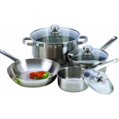 COOKPRO 503 STEEL COOKWARE SET 7PC ENCAPSULATED BASE -Cookware Store GUEST aa41f7ab 61a1 43af 91e1 6040034613cb