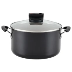 Farberware Smart Control 6qt Aluminum Covered Stock Pot Black: Nonstick Cooking Surface, Vented Glass Lid, Oven & Dishwasher Safe -Cookware Store GUEST ab07d070 6bdf 44ed ab48 c899f93a05e0