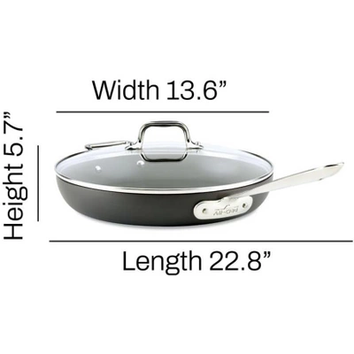 All-Clad HA1 Hard Anodized Nonstick Fry Pan 12 Inch 5 All-Clad HA1 Hard Anodized Nonstick Fry Pan 12 Inch - Image 3