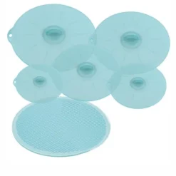 Itopfox Microwave Mat & Food Cover, Splatter Guard Silicone Trivet, Pot Holder, Drying Mat, Baking Place Mat, BPA Free Suction Lids For Bowls -Cookware Store GUEST ad3b4d01 85e6 4d36 87f0 fac4d27cfdac