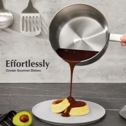 KOCH SYSTEME CS Stainless Steel Saucepan Set, Sauce Pan, Premium Steel Sauce Pan, Induction Saucepans, Oven Safe -Cookware Store GUEST aeb8e057 751f 4c56 b870 a8af935cbde2