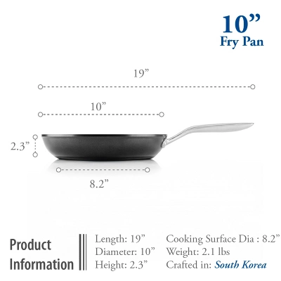 TECHEF Onyx - 10" Nonstick Frying Pan 6 TECHEF Onyx - 10" Nonstick Frying Pan - Image 4