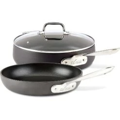 All-Clad HA1 Hard Anodized Nonstick Saute Pan With Lid And Fry Pan Set 4 Quart, 10 Inch -Cookware Store GUEST af565a48 be8b 4355 9cc1 b4e051476739