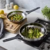 ZWILLING Simplify 2-pc Stainless Steel 9.5-in & 11-in Fry Pan Set