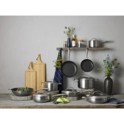 Scanpan CTX 10-Piece Deluxe Cookware Set, Stainless Steel -Cookware Store GUEST b08adee2 d5e5 46bf 93e1 77cf66c69a55