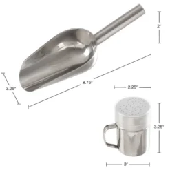 Great Northern Popcorn Scoop And Seasoning Shaker Set – 2-Piece Stainless-Steel Serving Accessories Kit 14 Great Northern Popcorn Scoop And Seasoning Shaker Set – 2-Piece Stainless-Steel Serving Accessories Kit -Cookware Store GUEST b13de4da 389c 415f a835 95edb92eadea