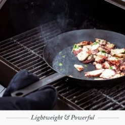 Merten & Storck 10" Open Fry Pan: Carbon Steel, Induction Compatible, Hand Wash, Black, Steel Handle, Lifetime Warranty -Cookware Store GUEST b2c97ee0 e979 4fe3 8bf2 02bb6b70f055