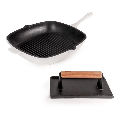 BergHOFF Neo 2Pc Cast Iron Grill Set, Grill Pan & Bacon/Steak Press 17 BergHOFF Neo 2Pc Cast Iron Grill Set, Grill Pan & Bacon/Steak Press - Image 15