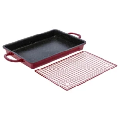 Curtis Stone Dura-Pan+ 2-in-1 Baker/Griddle Pan With Silicone Mat Refurbished 17 Curtis Stone Dura-Pan+ 2-in-1 Baker/Griddle Pan With Silicone Mat Refurbished -Cookware Store GUEST b38b11b1 d1f3 4e9a 8d0f f9aebf8b3290