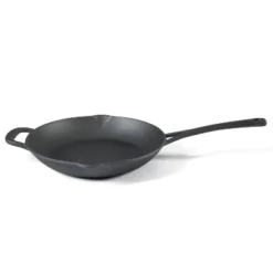 Martha Stewart 12" Pre Seasoned Cast Iron Skillet: Oven & Broiler-Safe, Smooth Surface Induction Compatible, Black -Cookware Store GUEST b3da9541 a9f7 4fb5 a632 28d38992aad7
