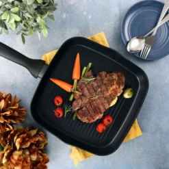 Oster® Oster Kingsway 11 Inch Aluminum Nonstick Square Grill Pan In Black 12 Oster® Oster Kingsway 11 Inch Aluminum Nonstick Square Grill Pan In Black -Cookware Store GUEST b3fb9663 d8fc 49b0 af0a 66f22d77541d