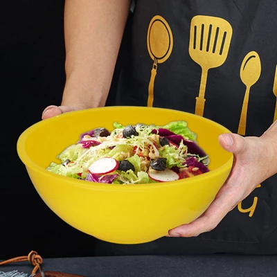 Itopfox Classic Mixing Bowl Set, Microwave And Dishwasher Safe, Ideal For Baking, Prepping, Cooking And Serving Food (Set Of 6, Red) 6 Itopfox Classic Mixing Bowl Set, Microwave And Dishwasher Safe, Ideal For Baking, Prepping, Cooking And Serving Food (Set Of 6, Red) - Image 4