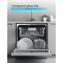 Black & Decker BLACK+DECKER 12-Piece Ceramic Hard Anodized Aluminum Cookware Set, Pots And Pans Set With Ceramic Non-Stick Coating -Cookware Store GUEST b577f835 0899 497f 8fb1 0e2871ca9652