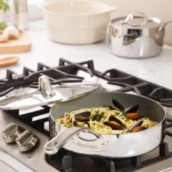 Bloomhouse 8 Piece Triply Stainless Steel Pots And Pans Cookware Set W/ Non Toxic Pro Ceramic Non Stick Interior 20 Bloomhouse 8 Piece Triply Stainless Steel Pots And Pans Cookware Set W/ Non Toxic Pro Ceramic Non Stick Interior -Cookware Store GUEST b6596d7d 6f12 4e12 a6d1 983b9c5d41fd