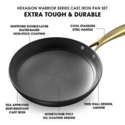 Imarku Professional Cooking Utensils 2Pcs - 10 Inch & 12 Inch Frying Pan Set, Long Lasting Nonstick, Nonstick Pizza Pan,Dishwasher Safe -Cookware Store GUEST b69ce060 83bc 405b a612 8d5d28962ad0