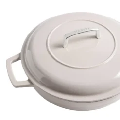 Martha Stewart 3.5qt Enameled Cast Iron Braiser With Lid -Cookware Store GUEST b7451bd5 d4a9 4dc2 8c31 047f36c344f0