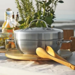 Demeyere Resto 4-pc Stainless Steel Stovetop Smoker Set 22 Demeyere Resto 4-pc Stainless Steel Stovetop Smoker Set -Cookware Store GUEST b8042e51 17aa 4416 bab0 99e4c86ae54a