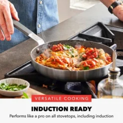 Bobby Flay 2pk (8" And 10") Stainless Steel Ceramic Nonstick Fry Pan Set -Cookware Store GUEST b852e1b9 3123 461a 98cf 70ec0eeb4e5f