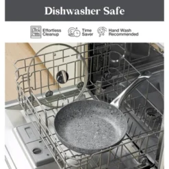 KOCH SYSTEME CS 8 Inch Frying Pan With Nonstick Granite Coatings, Gray -Cookware Store GUEST b9afb4bc d100 4f5a 9f34 b3db8673079f