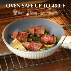 KOCH SYSTEME CS 17pcs Pots And Pans Set Non Stick, Nonstick Ceramic Cookware Set With Detachable Handle, Cream White 14 KOCH SYSTEME CS 17pcs Pots And Pans Set Non Stick, Nonstick Ceramic Cookware Set With Detachable Handle, Cream White -Cookware Store GUEST ba2a0b7f 9960 4ffc 9616 8f9f3241ba03