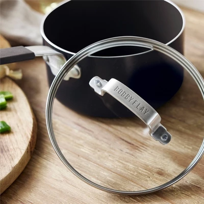 Bobby Flay 2.54qt Ceramic Nonstick Aluminum Sauce Pan With Lid 8 Bobby Flay 2.54qt Ceramic Nonstick Aluminum Sauce Pan With Lid - Image 6