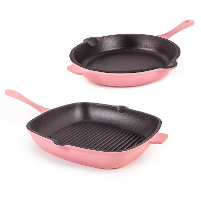 BergHOFF Neo 2Pc Cast Iron Cookware Set, 10" Fry Pan & 11" Grill Pan 18 BergHOFF Neo 2Pc Cast Iron Cookware Set, 10" Fry Pan & 11" Grill Pan - Image 16