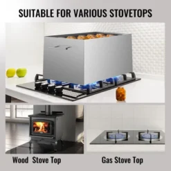 VEVOR Water Bath Canner, 15 Quart Stove Top Canner Pot, Boiling Water Canners With 2 Canning Racks, 304 Food Grade Stainless Steel Stock Pot, Silver -Cookware Store GUEST bcbe07b1 9ff2 4a38 9587 d56a155e08ba