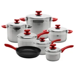 YBM Home 18/10 Tri-Ply Stainless Steel Pots And Pans Cookware Set Includes Saucepans Stockpots And Frying Pans, Induction Compatible Dishwasher Safe 13 YBM Home 18/10 Tri-Ply Stainless Steel Pots And Pans Cookware Set Includes Saucepans Stockpots And Frying Pans, Induction Compatible Dishwasher Safe -Cookware Store GUEST bd1a08ae bd27 4c82 88c7 a8b214b5a49d