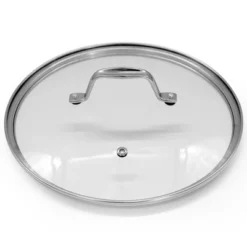 NutriChef Cookware Stockpot Lid - See-Through Tempered Glass Lids (Works With Model: NCSP16) -Cookware Store GUEST bd7acde3 9bec 4e03 b7d0 4330904bdb65