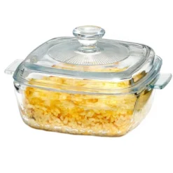 Itopfox 0.8L Glass Casserole Dish With Lid, Oven Safe Square Baking Dish, Microwave Bowl With Cover, Microwavable Cookware For Kitchen -Cookware Store GUEST bda4212c 5571 495f 85b2 cd46a8769a0d
