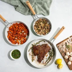 Nordic Ware Cardamom™ 3 Piece Nonstick Frying Pan Set