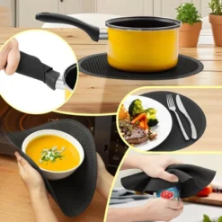 Itopfox Microwave Splatter Cover With Water Steamer, Clear Lid For Food, Integrated Handle, BPA-Free Splatter Guard, Essential Kitchen Gadgets -Cookware Store GUEST c0e301ff 9ff2 4d96 9a36 df91f42afd9d