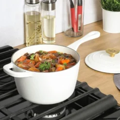 Crock-Pot Artisan 3 Quart Enameled Cast Iron Saucepan With Lid 12 Crock-Pot Artisan 3 Quart Enameled Cast Iron Saucepan With Lid -Cookware Store GUEST c1e4bdcd efa7 4301 8cb2 8161ee0aea26