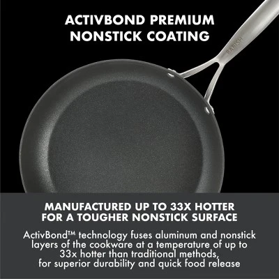 Babish 10 Piece Hard Anodized Titanium Forever Non Stick Technology Durable Pots And Pans Cookware Set - Black 5 Babish 10 Piece Hard Anodized Titanium Forever Non Stick Technology Durable Pots And Pans Cookware Set - Black - Image 3