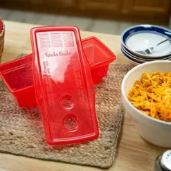 Fasta Pasta Plastic Pasta Cooker | Up To 4 Servings | No Mess, Sticking Or Waiting For Boil | Perfect Al Dente Pasta Every Time - Great Christmas Gift
