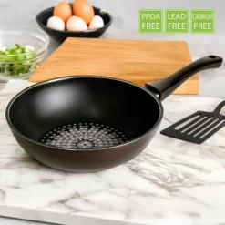 TECHEF Blooming Flower - 12" Nonstick Wok/Stir-Fry Pan -Cookware Store GUEST c360447c b8bf 44cd 819f 0065260b2da4