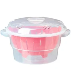 The Lakeside Collection Microwave Steamer Or Rice Cooker