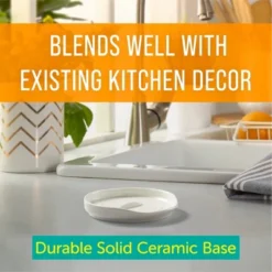 Maplefield [2 Pack] Dual Purpose Egg Cracker Tool & Spoon Rest For Kitchen Counter - Egg Breaker Tool - Ceramic Spoon Holder -Cookware Store GUEST c3d3b743 8100 4afd a21b d804abaf9e47