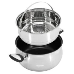 Oster® Oster Baldwyn 10 Piece Stainless Steel Belly-Shaped Nonstick Cookware And Utensil Set -Cookware Store GUEST c4b0365b 9c3a 4f31 9dd9 b5f5674324c2