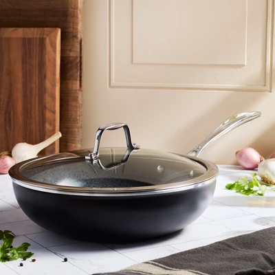 Henckels Capri Ceramic 11-inch Aluminum Ceramic Nonstick Perfect Pan With Lid 5 Henckels Capri Ceramic 11-inch Aluminum Ceramic Nonstick Perfect Pan With Lid - Image 3