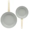 Gibson Home Barnsdall 2 Piece 8 Inch And 10 Inch Nonstick Aluminum Frying Pan Set In Linen 2 Gibson Home Barnsdall 2 Piece 8 Inch And 10 Inch Nonstick Aluminum Frying Pan Set In Linen -Cookware Store GUEST c73fe73d 6d3c 40ae ac0b 766aa8613b9e