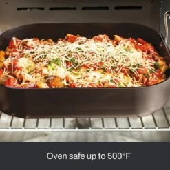 All-Clad Essentials Hard Anodized Nonstick Roaster With Rack 11x14 Inch -Cookware Store GUEST c8c48775 5d11 4295 992d 64244f635d0a